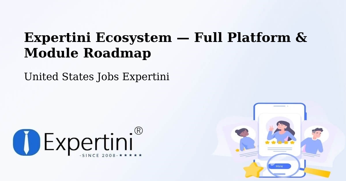 Expertini Ecosystem — Full Platform & Module Roadmap – Surfside